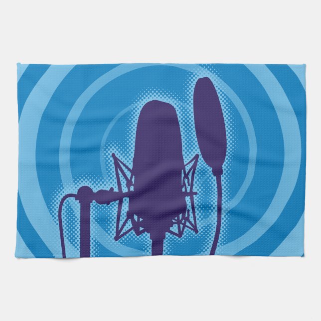 Studio Microphone Towel (Horizontal)