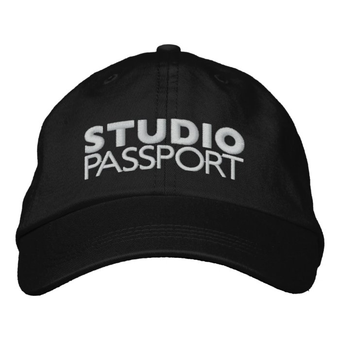 STUDIO PASSPORT LOGO BASEBALL CAP