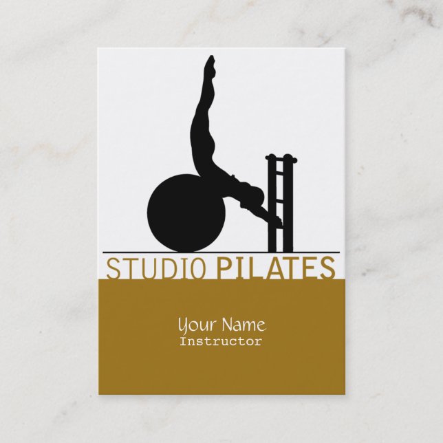 Studio Pilates - Business, Schedule Card (Front)