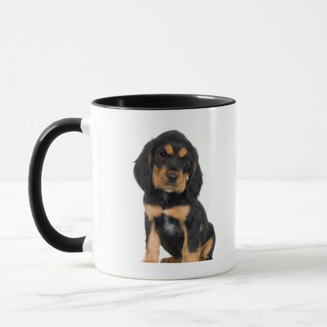 Studio portrait of Rottweiler puppy Mug (Left)
