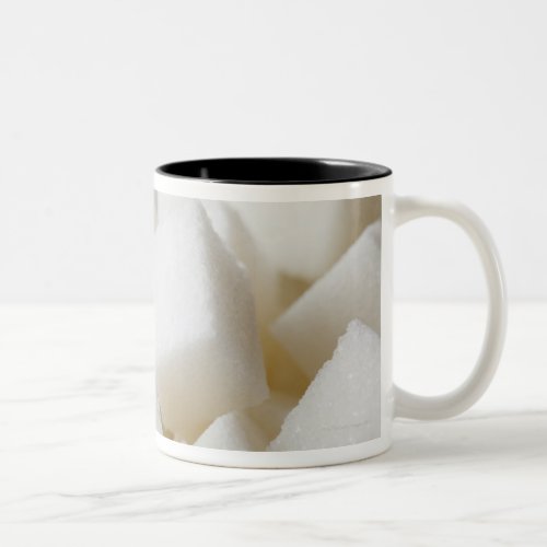 Studio shot of sugar cubes in bowl Two_Tone coffee mug