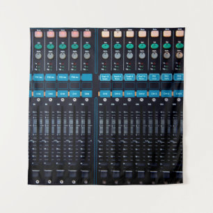 Studio sound mixer, technology gear for better nat tapestry