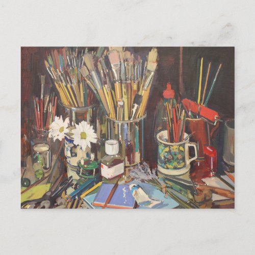 Studio Still Life 2012 Postcard