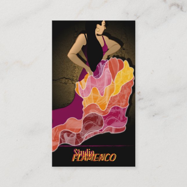 StudioFlamenco - Business Card (Front)