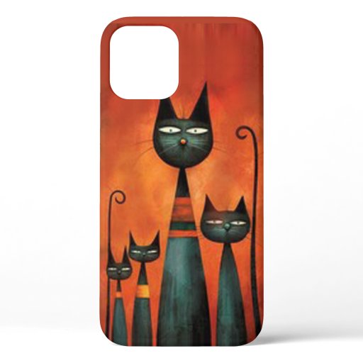 Studious Cats iPhone 12 Case