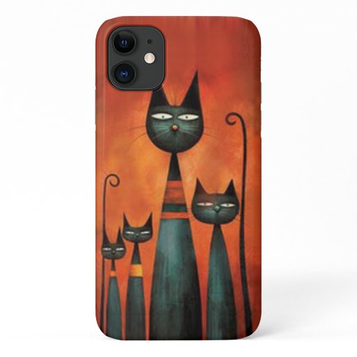 Studious Cats iPhone 11 Case