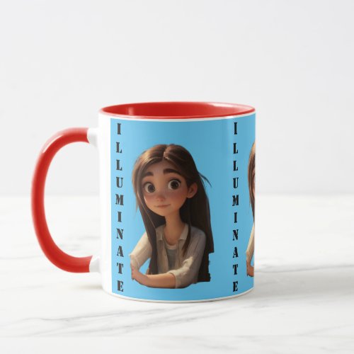 Studious Serenity A Pixar_inspired Coffee Mug