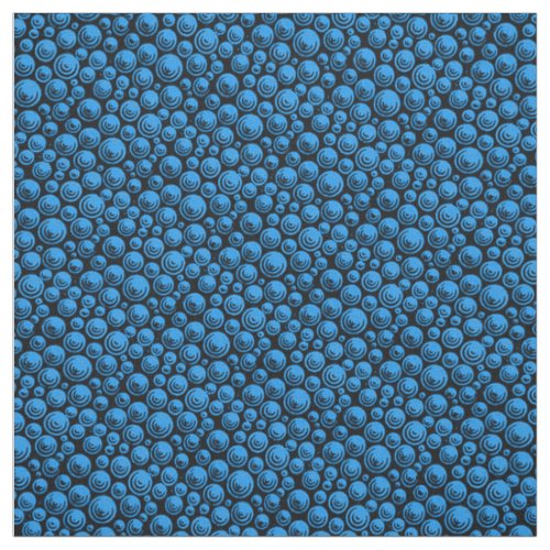 Studs in Blue and Black Fabric