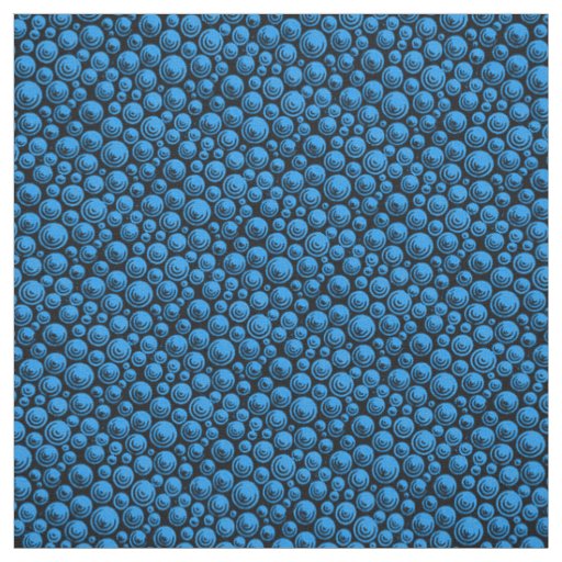 Studs in Blue and Black Fabric