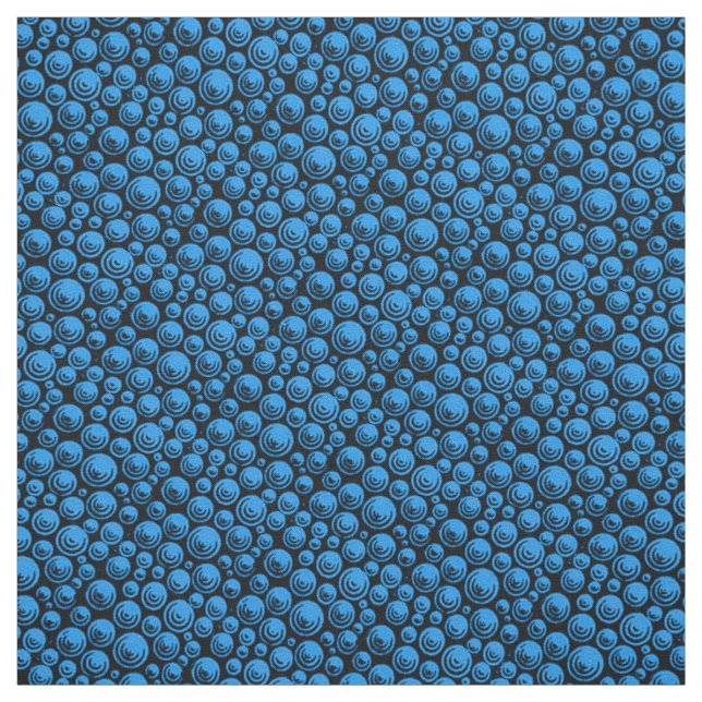 Studs in Blue and Black Fabric (Swatch)