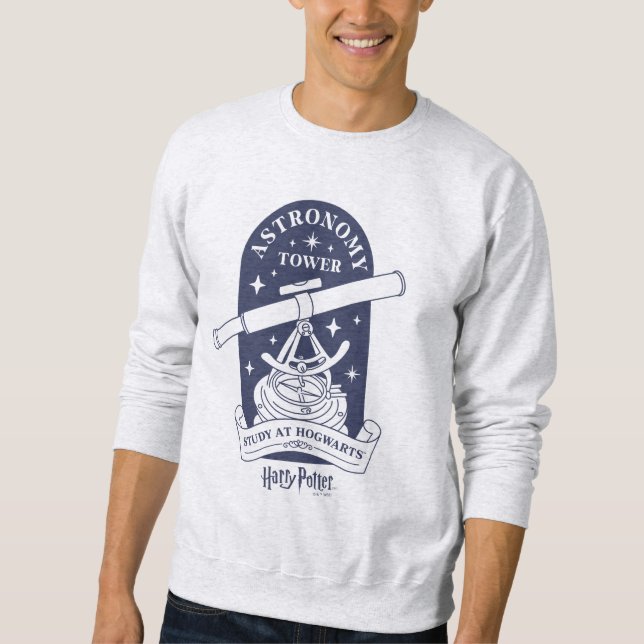 Study at HOGWARTS™ Astronomy Tower Sweatshirt (Front)