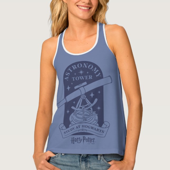 Study at HOGWARTS™ Astronomy Tower Tank Top (Front)