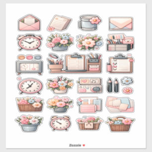 "Study & Bloom – School Garden Set" Sticker