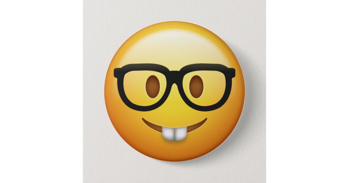 Study Buddy Emoji Button | Zazzle