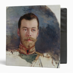 Study for a portrait of Tsar Nicholas II  1898 Binder