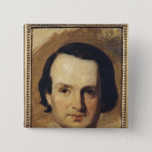 Study for a portrait of Victor Hugo  c1836 Button