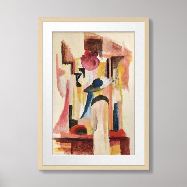 Study for Bright Shop Window | August Macke Framed Art (Framed Front)