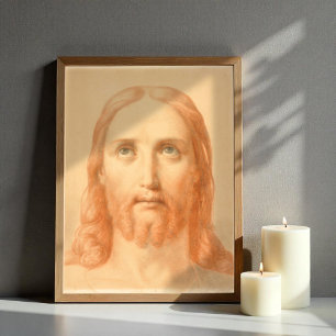 Study For Christus Consolator Poster