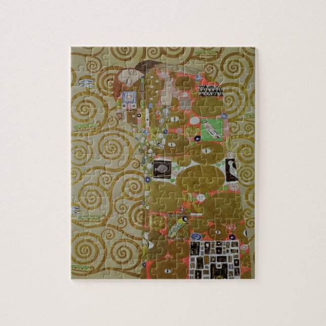 Study for Fulfilment, c.1905-09 (w/c & gold on pap Jigsaw Puzzle (Vertical)