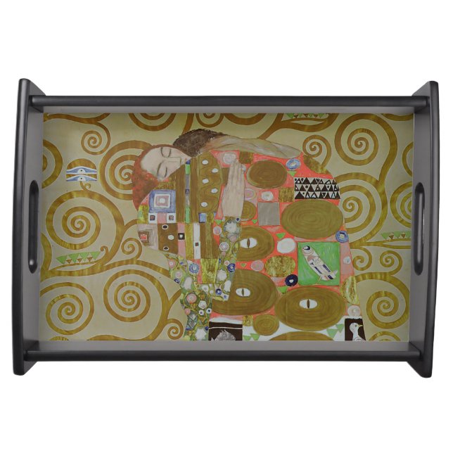 Study for Fulfilment, c.1905-09 (w/c & gold on pap Serving Tray (Front)