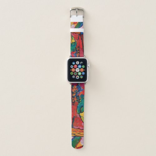 Study for Improvisation V by Wassily Kandinsky Apple Watch Band