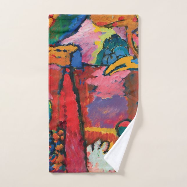 Study for Improvisation V by Wassily Kandinsky Hand Towel (Hand Towel)