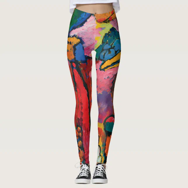 Study for Improvisation V by Wassily Kandinsky Leggings | Zazzle