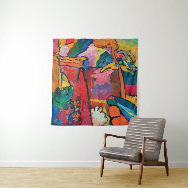 Study for Improvisation V by Wassily Kandinsky Tapestry (In Situ (Horizontal))