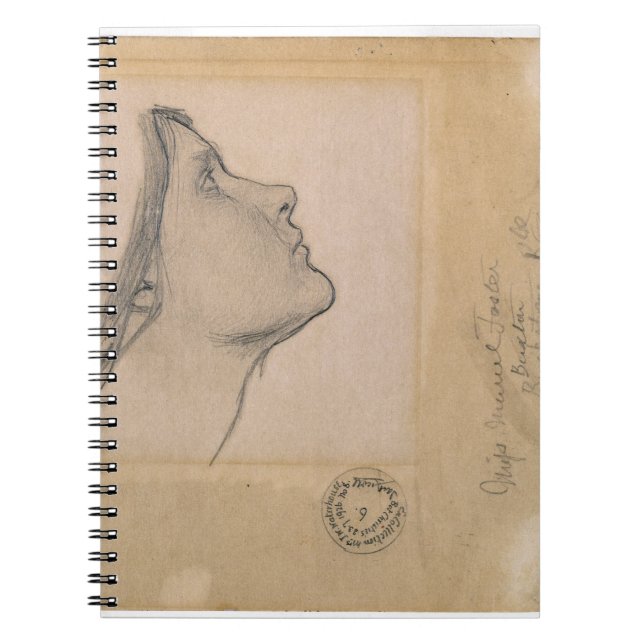 Study for 'Lamia', c.1904-05 (pencil on paper) Notebook (Front)