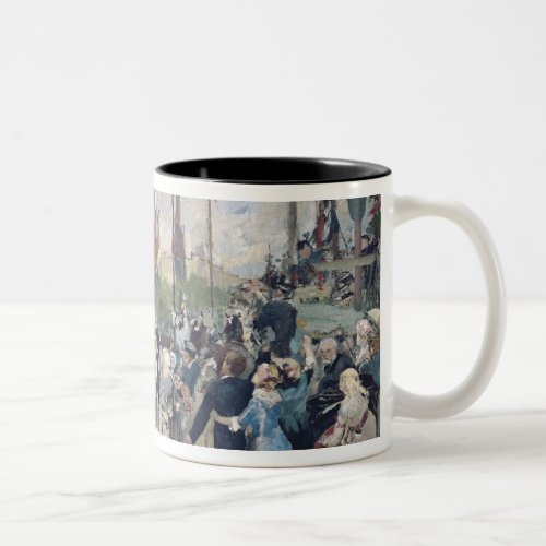 Study for Le 14 Juillet 1880 1880_84 Two_Tone Coffee Mug