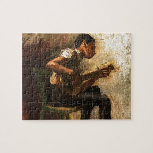 Study for Negro Boy Dancing Jigsaw Puzzle