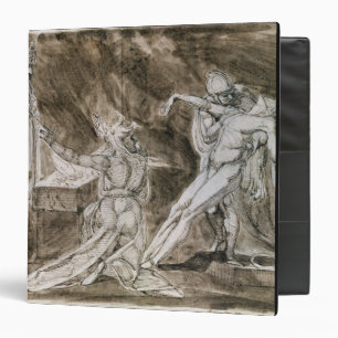 Study for "Saul and the Witch of Endor" Binder