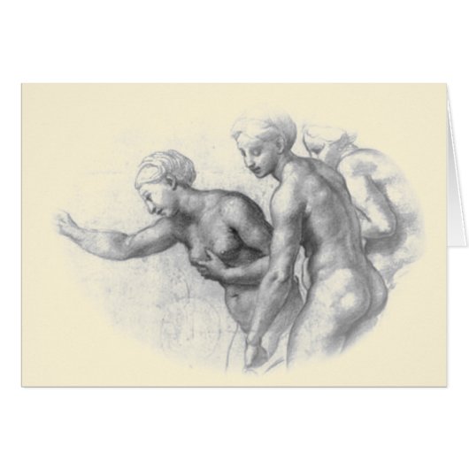 Study for the 3 Graces - Raphael Cards (Front Horizontal)