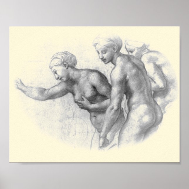 Study for the 3 Graces - Raphael poster (Front)