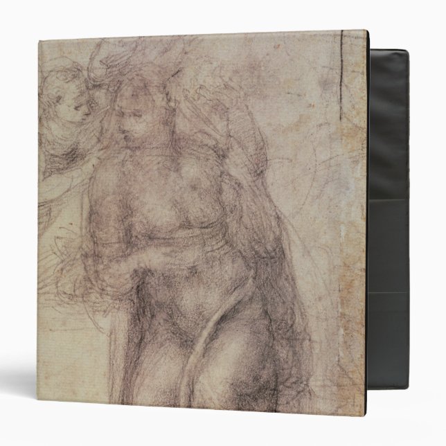 Study for the Annunciation 3 Ring Binder (Front/Inside)