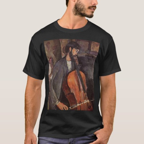 Study for The Cellist Amedeo Modigliani T_Shirt