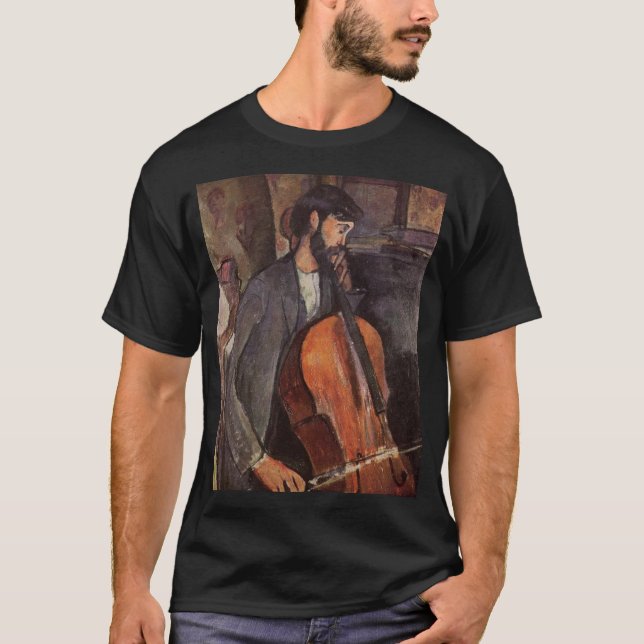 Study for The Cellist Amedeo Modigliani T-Shirt (Front)