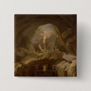 Study for the Chapelle du Calvaire Pinback Button