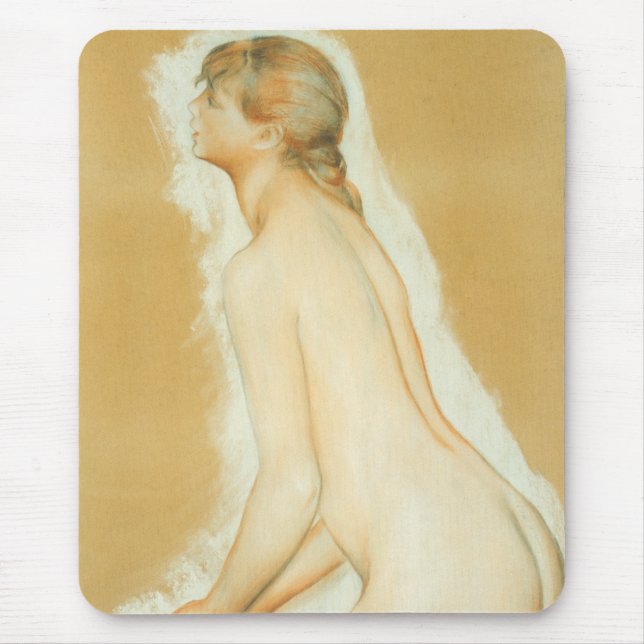 Study for 'The Large Bathers' by Pierre Renoir Mouse Pad (Front)