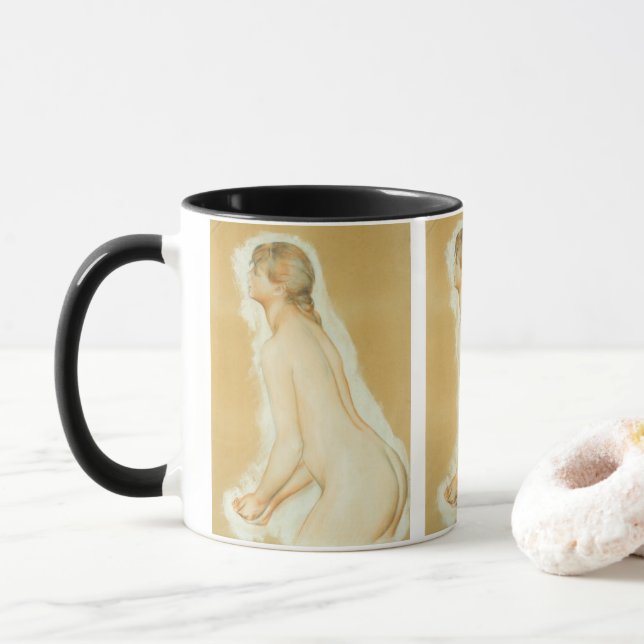 Study for 'The Large Bathers' by Pierre Renoir Mug (With Donut)
