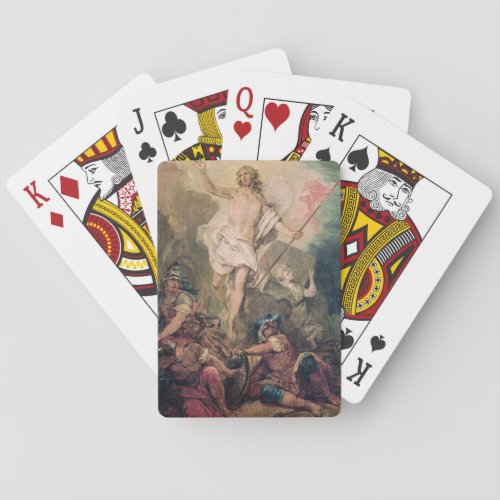 Study for the Resurrection for a painting Poker Cards