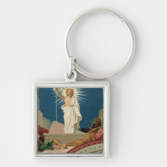 Study for the Resurrection of Christ, 1860 Keychain (Front)