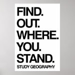 Study Geography Poster