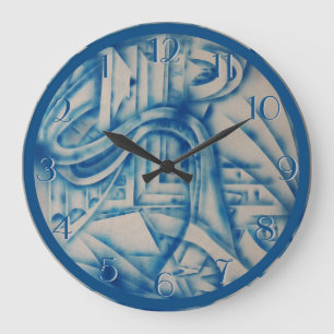 Study in Blue 2 Backward Clock