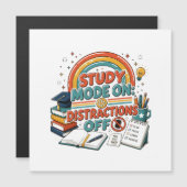 Study Mode On Distractions Off (Front/Back)