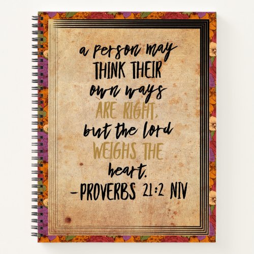 Study Notebook Proverbs 212 NIV