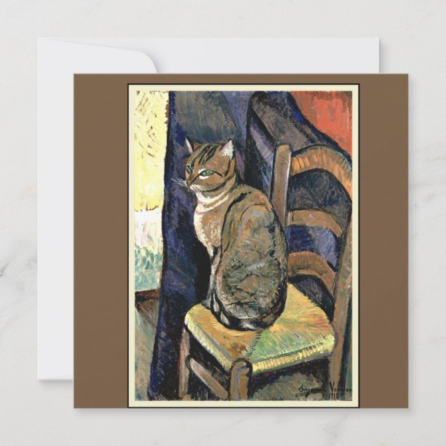 Study of a Cat by Suzanne Valadon (Front)