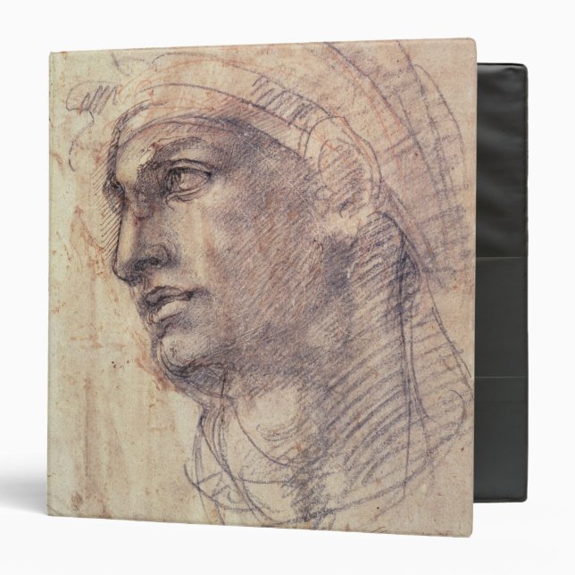 Study of a Head 3 Ring Binder (Front/Inside)