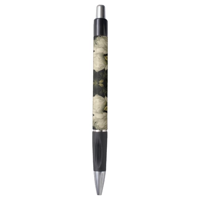 Study of a Peony Flower Pen (Front Vertical)