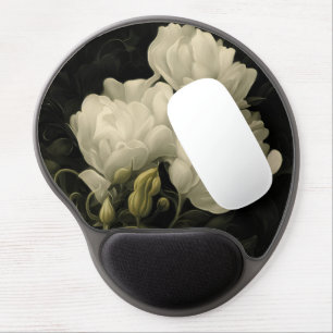 Study of a Peony Gel Mouse Pad